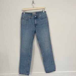 Everlane Men's authentic Straight Jeans - Light Blue